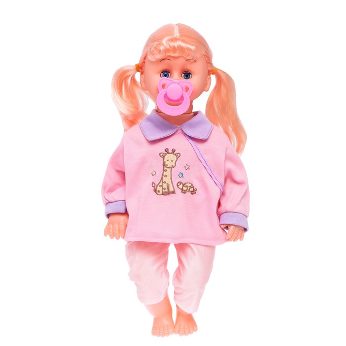 Пупс музыкальный «Ляля», в костюмчике, МИКС 53923