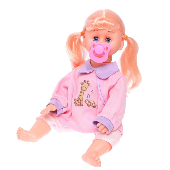 Пупс музыкальный «Ляля», в костюмчике, МИКС 53923