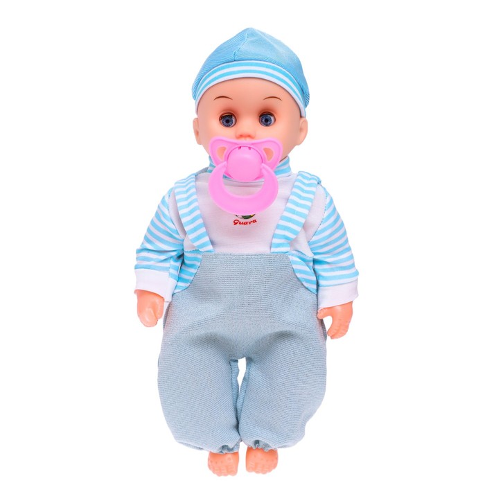 Пупс музыкальный «Ляля», в комбенизоне, МИКС 53924