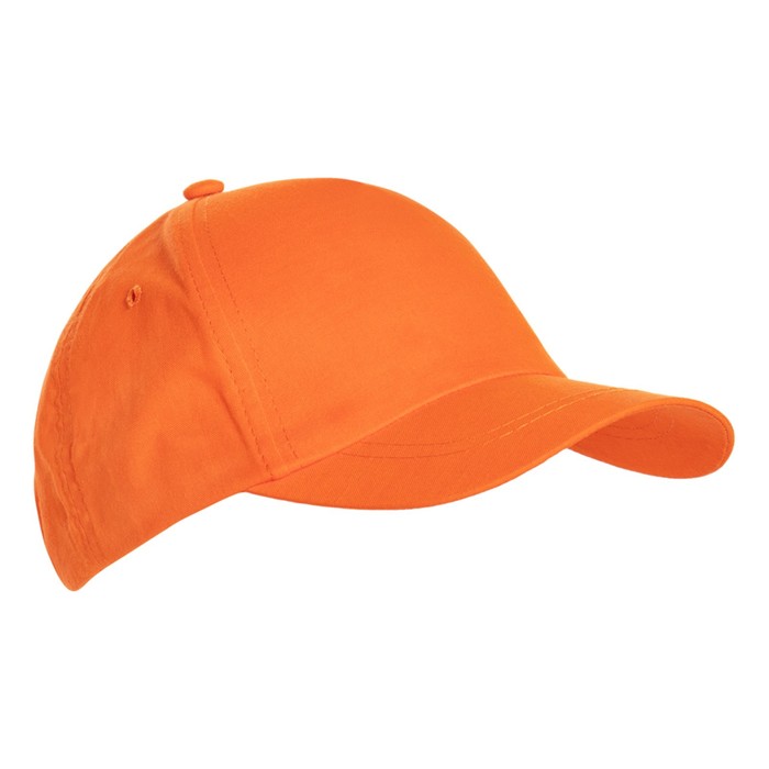 Бейсболка, размер 56-58, цвет оранжевый - Фото 1