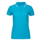 Рубашка женская, размер 4XL, цвет бирюзовый - фото 295593624