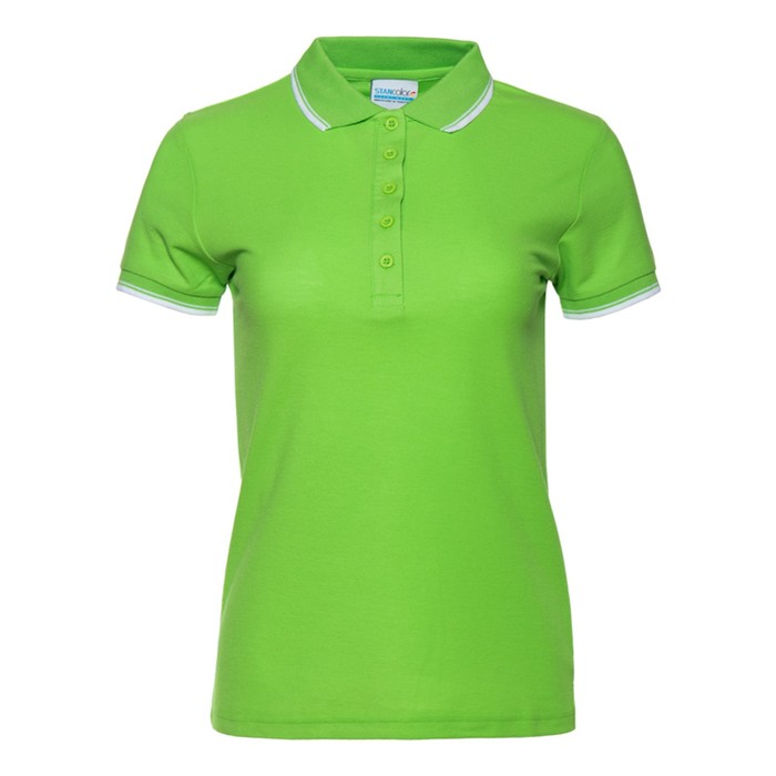 Рубашка женская, размер 54, цвет ярко-зелёный