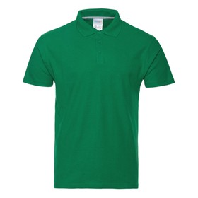 Рубашка мужская, размер 60-62, цвет зелёный