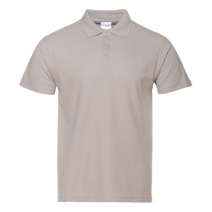 Рубашка мужская, размер 48, цвет светло-серый
