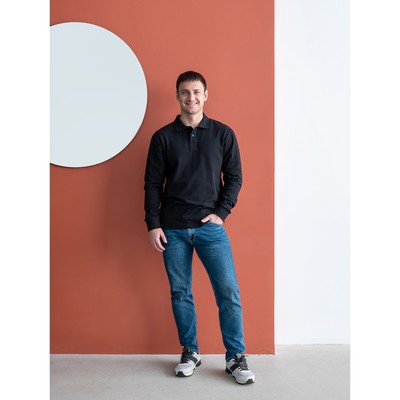 Рубашка мужская, размер 52, цвет зелёный