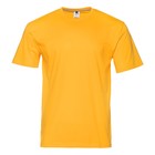Футболка мужская, размер 58, цвет жёлтый - Фото 1