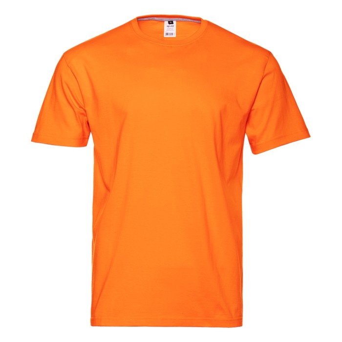 Футболка мужская, размер 5XL, цвет оранжевый