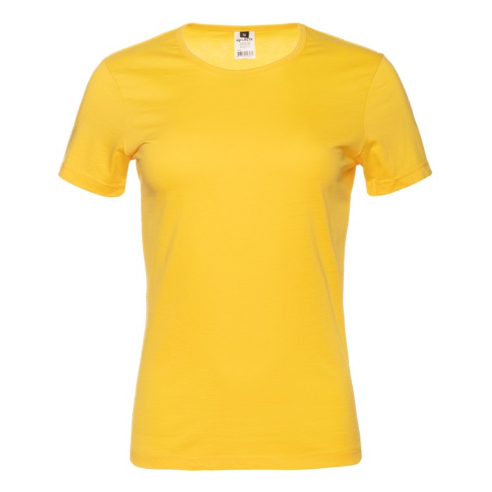 Футболка женская, размер 48, цвет жёлтый - фото 1907433848
