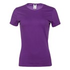 Футболка женская, размер XS, цвет фиолетовый - фото 9706157