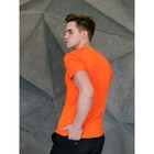 Футболка мужская, размер 48, цвет оранжевый - Фото 5