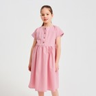 Платье для девочки MINAKU: Cotton Collection цвет сиреневый, рост 110 - Фото 4