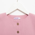 Платье для девочки MINAKU: Cotton Collection цвет сиреневый, рост 110 - Фото 7