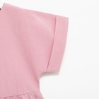 Платье для девочки MINAKU: Cotton Collection цвет сиреневый, рост 110 - Фото 8