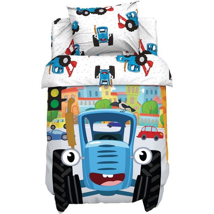 Постельное бельё ясельное «Город», поплин - Фото 1