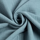 Пелёнка муслиновая Крошка Я «Aquamarine» 130×100 см, 100% хлопок - Фото 2
