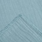 Пелёнка муслиновая Крошка Я «Aquamarine» 130×100 см, 100% хлопок - Фото 3