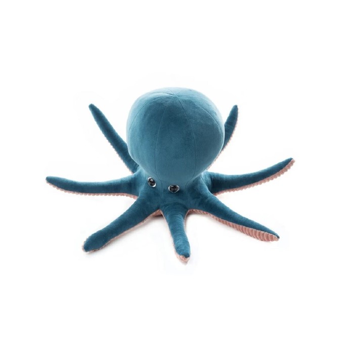 Мягкая игрушка Осьминог, 30х60 см, Tallula, синий