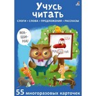 Асборн - карточки. Учусь читать. Елена Писарева - Фото 1