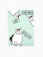 Ежедневник А5, 80 листов в тонкой обложке «Кот» - Фото 2