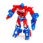 Робот «Часы», трансформируется в робота и машинку, цвет красный - Фото 2