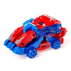 Робот «Часы», трансформируется в робота и машинку, цвет красный - Фото 3