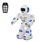 Робот радиоуправляемый «Зеро», световые и звуковые эффекты, работает от аккумулятора, цвет синий - фото 3799539
