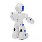 Робот радиоуправляемый «Зеро», световые и звуковые эффекты, работает от аккумулятора, цвет синий - фото 10045929
