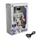 Робот радиоуправляемый «Зеро», световые и звуковые эффекты, работает от аккумулятора, цвет синий - фото 24363070