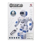 Робот радиоуправляемый «Зеро», световые и звуковые эффекты, работает от аккумулятора, цвет синий - фото 10045931