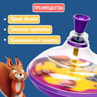 Юла прозрачная «Маша и Медведь» - Фото 2