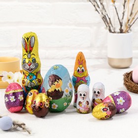 

Набор фигур из молочного шоколада Chocoland "Пасха", 250 г