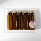 Баночки для хранения бисера, d = 2,2 × 7 см, 5 шт - фото 24150679