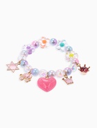 Браслет детский "Выбражулька" принцесса, с цветами, цвет цветной в золоте - фото 809221464