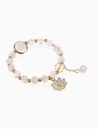 Браслет детский «Выбражулька. Ромашка», белый в золоте - Фото 3