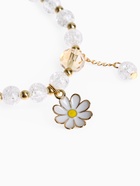 Браслет детский «Выбражулька. Ромашка», белый в золоте - Фото 2