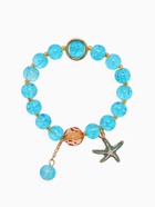 Браслет детский «Выбражулька. Морская звезда», голубой в золоте - Фото 1