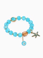 Браслет детский «Выбражулька. Морская звезда», голубой в золоте - Фото 2