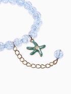 Браслет детский «Выбражулька. Морская звезда», голубой в золоте - Фото 2