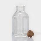 Набор баночек для специй Доляна «Парфе. Афина», 90 мл, 5.4×9.7 см, с пробковой крышкой, 12 шт., стекло - Фото 4