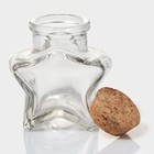 Набор баночек для специй Доляна «Парфе. Звезда», 50 мл, 6.6×6.8×3.9 см, с пробковой крышкой, 12 шт., стекло - Фото 4