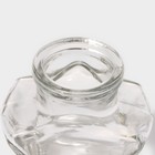 Набор стеклянных баночек для сыпучих продуктов с пробковой крышкой Доляна «Парфе. Звезда», 50 мл, 6,6×6,8×3,9 см, 12 шт - фото 7707021
