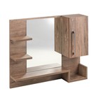 Комплект мебели для ванной комнаты "Прованс 70": тумба с раковиной, зеркало-шкаф, Пенал - Фото 2