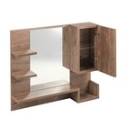 Комплект мебели для ванной комнаты "Прованс 70": тумба с раковиной, зеркало-шкаф, Пенал - Фото 6