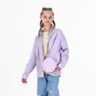 Набор: рюкзак школьный на молнии, сумка, косметичка, цвет сиреневый - Фото 13