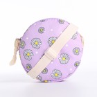 Рюкзак на молнии, сумка, косметичка, цвет сиреневый - фото 6593441