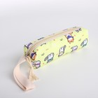 Набор: рюкзак школьный на молнии, сумка, косметичка, цвет жёлтый - Фото 12