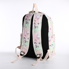 Рюкзак на молнии, сумка, косметичка, цвет розовый - фото 6593463