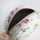 Рюкзак на молнии, сумка, косметичка, цвет розовый - фото 6593468