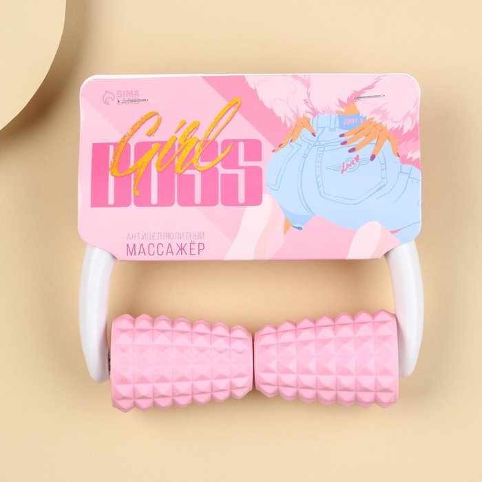 Массажёр для тела, антицеллюлитный Girl boss, 14.5×12 см - Фото 1
