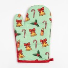 Варежка Доляна "Колокольчики" 26*16 см, 100% п/э 7577699